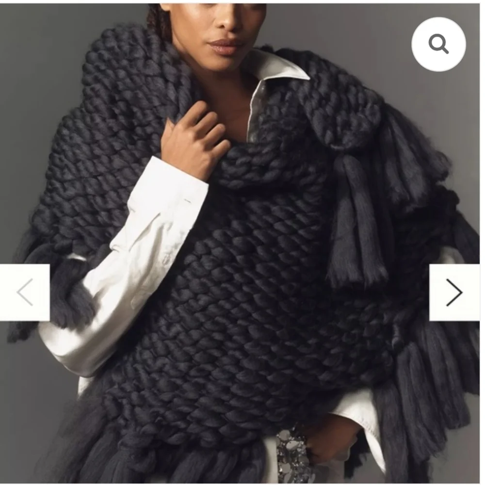 Anthropologie Cable Knit Scarf - Picture 2 of 3